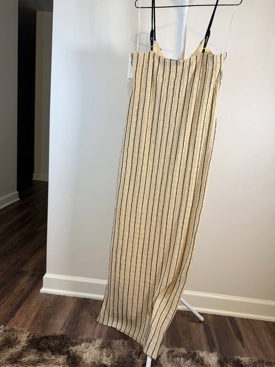 Rosie Harlow Beige Striped Dress – Size XL – NWOT