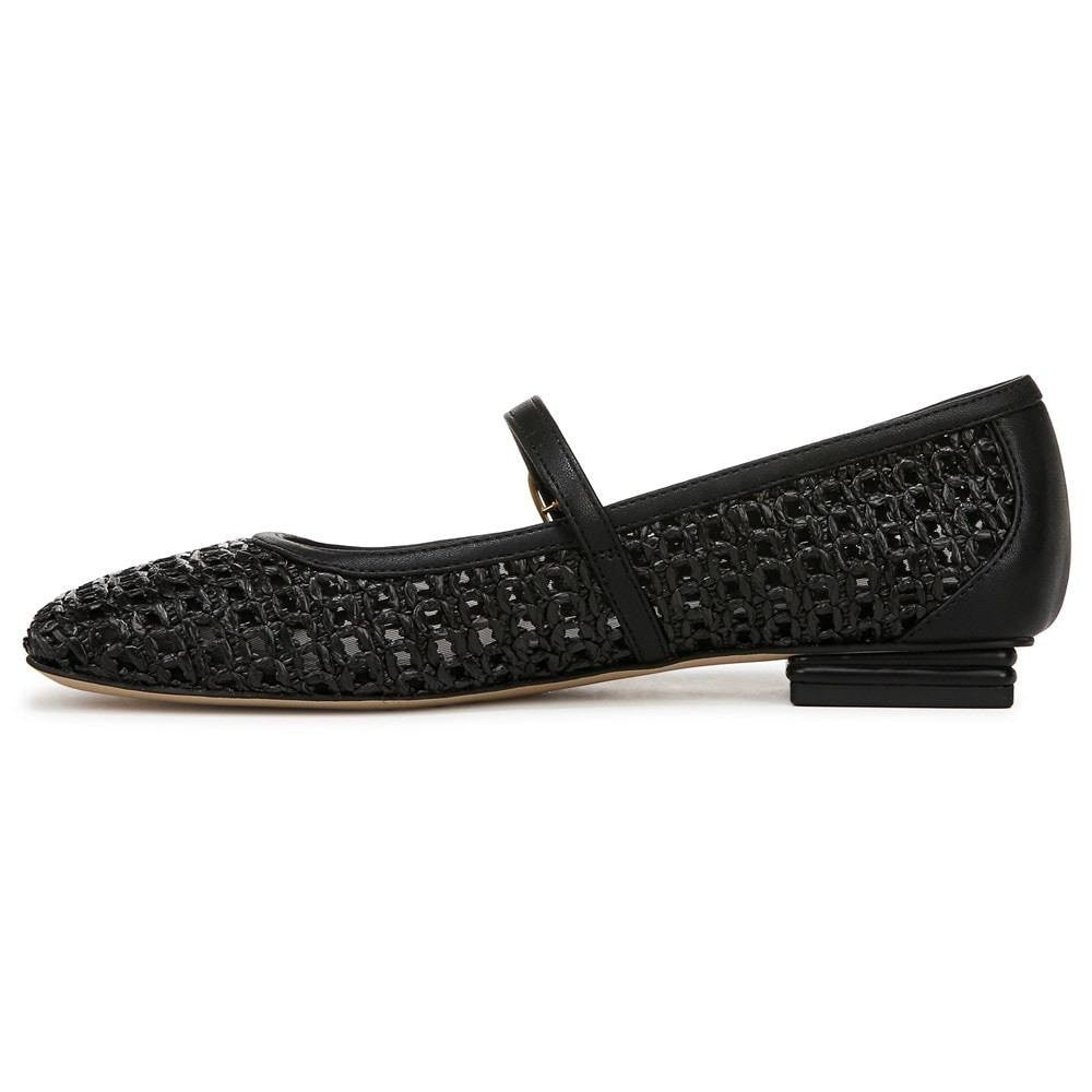 Franco Sarto “Tinsley” Mary Jane Flats – Size 6M – Black Mesh – Preowned