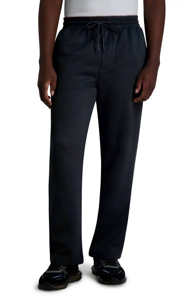 Karl Lagerfeld Paris Men’s Jacquard Knit Performance Joggers XL $99 NWT