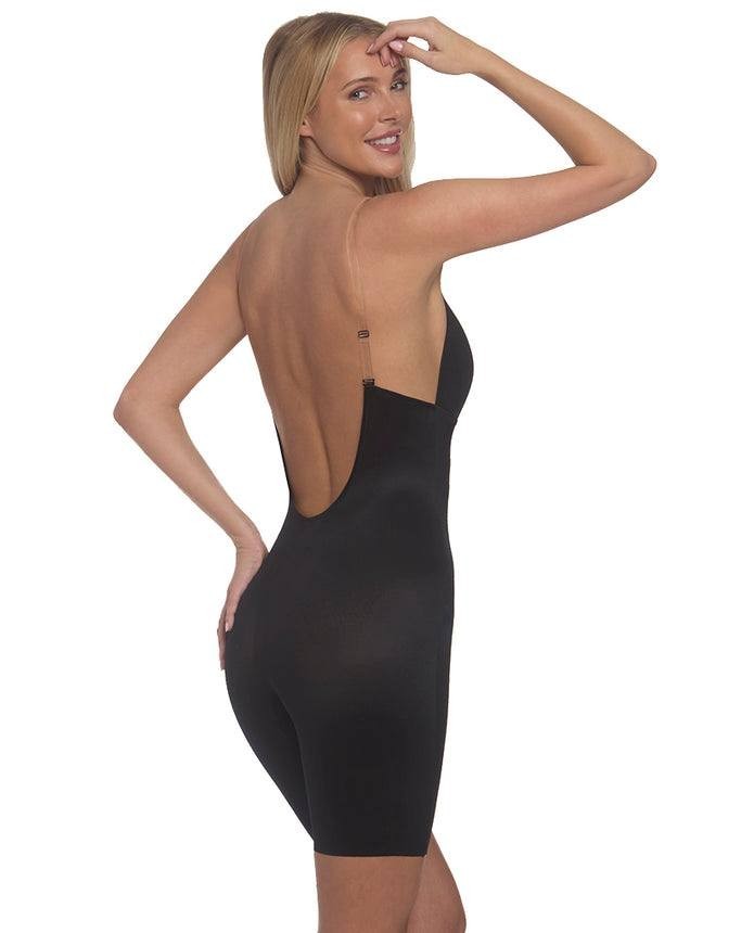 Dominique Black Shaping Bodysuit Size S - 70% Nylon/30% Spandex, New w Tag