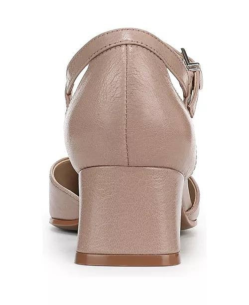 Naturalizer  Block Heel Pumps  Warm Taupe  9.5M  New  $148