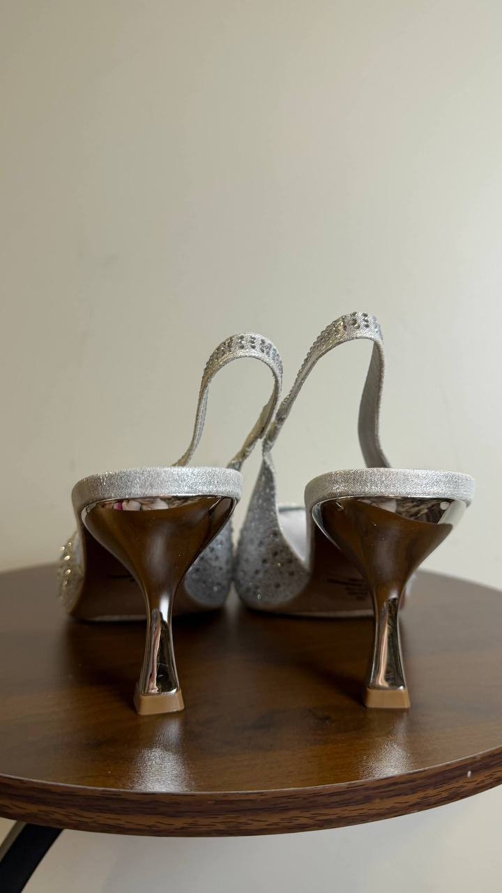Sugar Dress Pumps 10M Silver Man-Made – New in Box MSRP $69