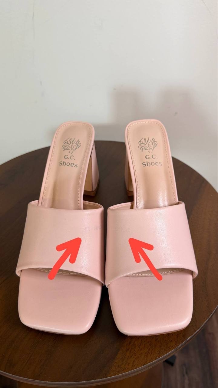 G.C. Shoes Soho Sandals 7.5 Nude Vegan Leather NIB [minor flaw] msrp$59.99