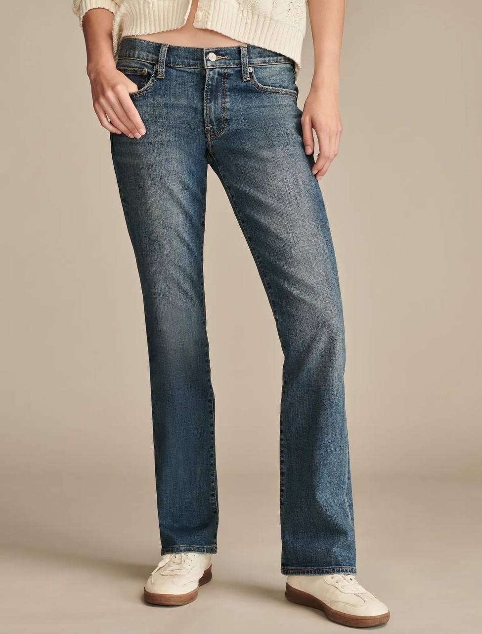 Lucky Brand Sweet Boot Jeans Ocean Road Wash Mid-Rise Bootcut, Size 10, NWT