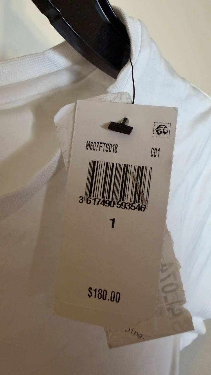 Majestic Filatures Soft Touch Crewneck T-Shirt White Size 1 NWT $180