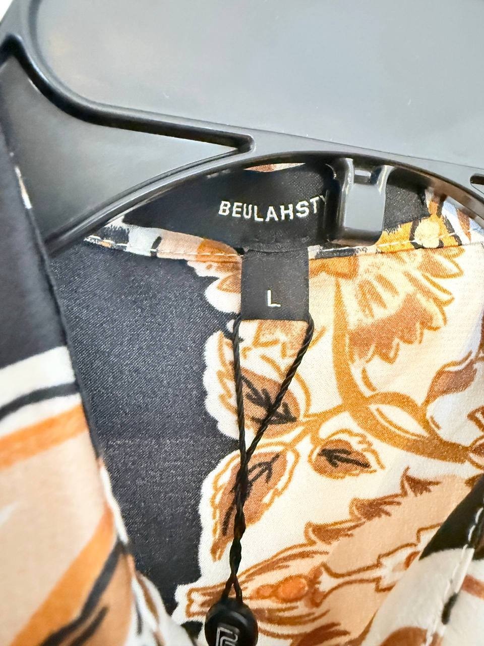 BEULAHSTYLE “Leaves Changing” Buttoned Blouse – Size L–NWT– $128