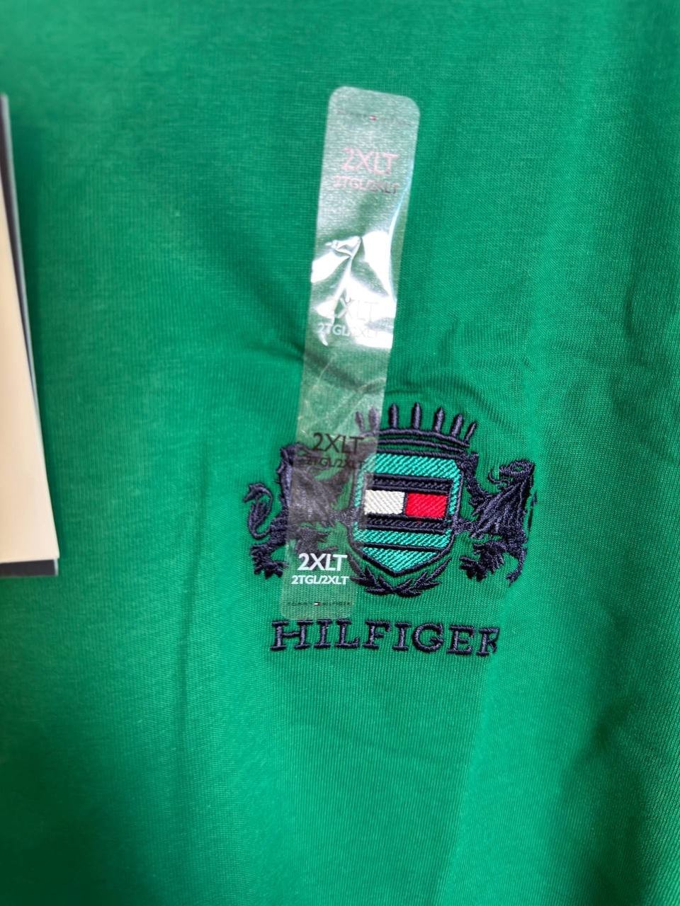 Tommy Hilfiger Printed Regular Fit T‑Shirt Green 2XL‑T NWT $59.50