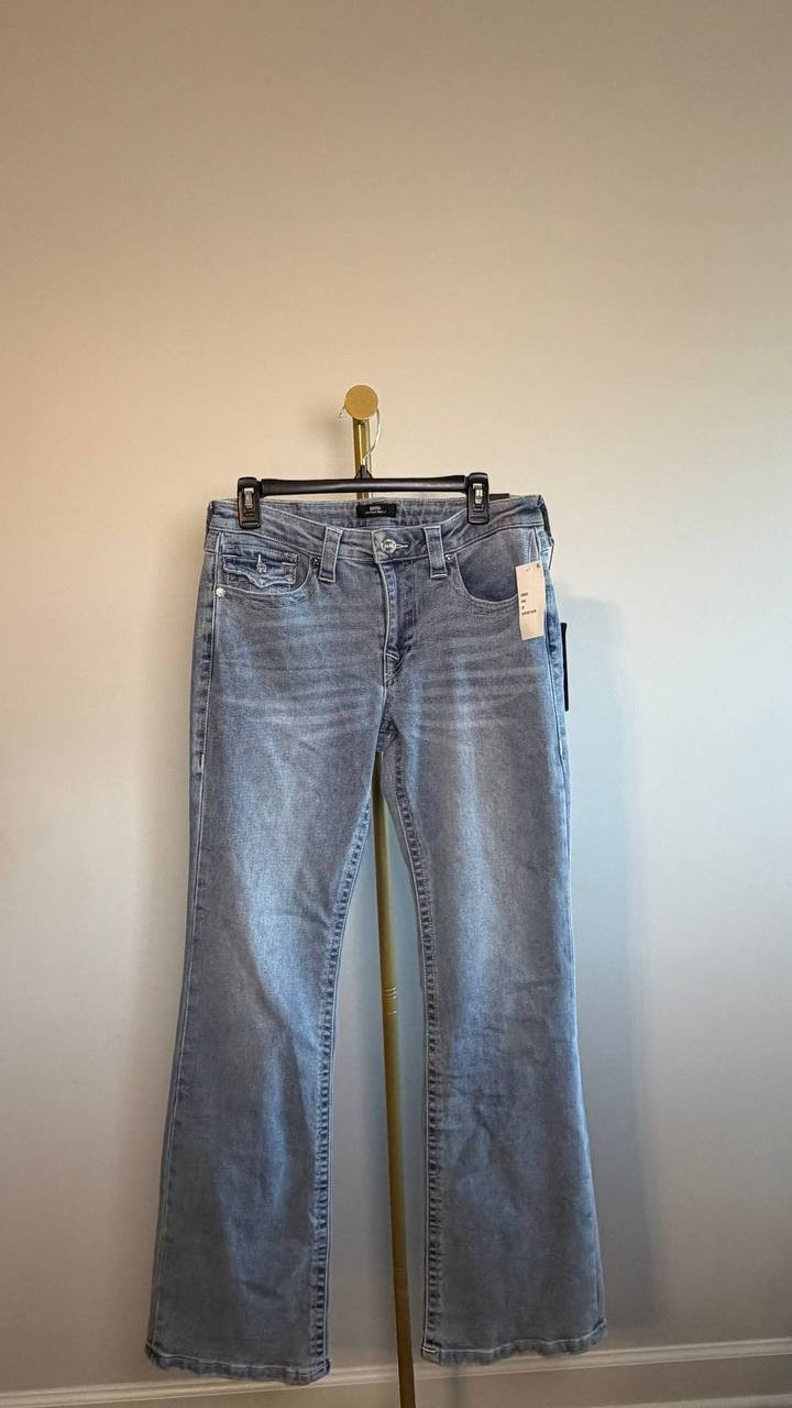 True Religion Becca Bootcut Jeans Blue 30 NWT $159