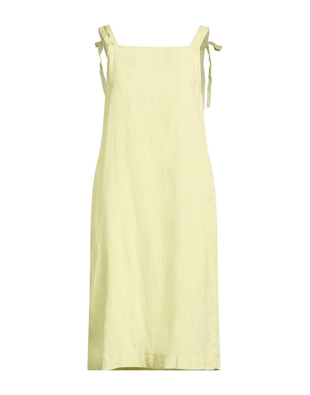 DKNY Sleeveless Square-Neck Midi Dress Tea Green S NWT $129