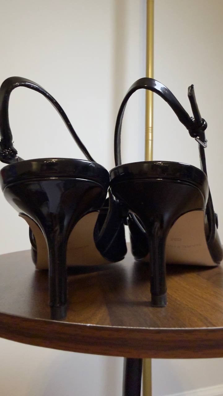 Marc  Fisher  Slingback  Pumps  Black  8.5  M  Pre‑Owned  $99