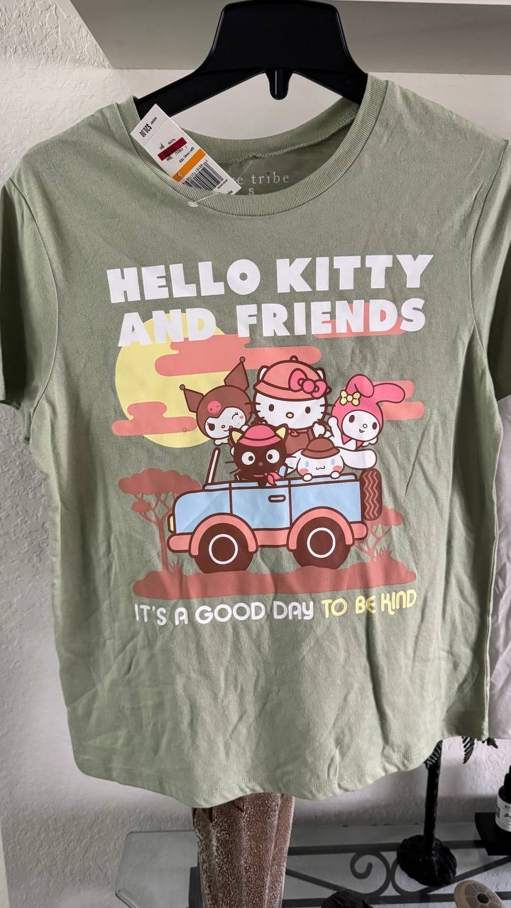 3-Piece Women's Graphic Soft Tees Set - Multicolor Cotton Regular Size S