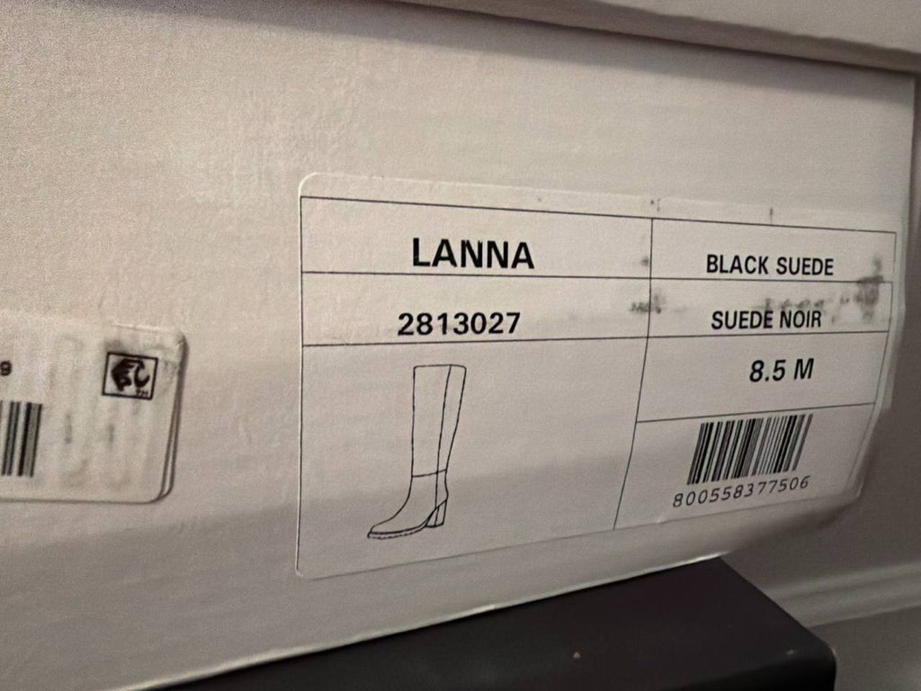 La Canadienne Women’s Lanna City Dry Boots Black 8.5M Suede MSRP $375 NWB