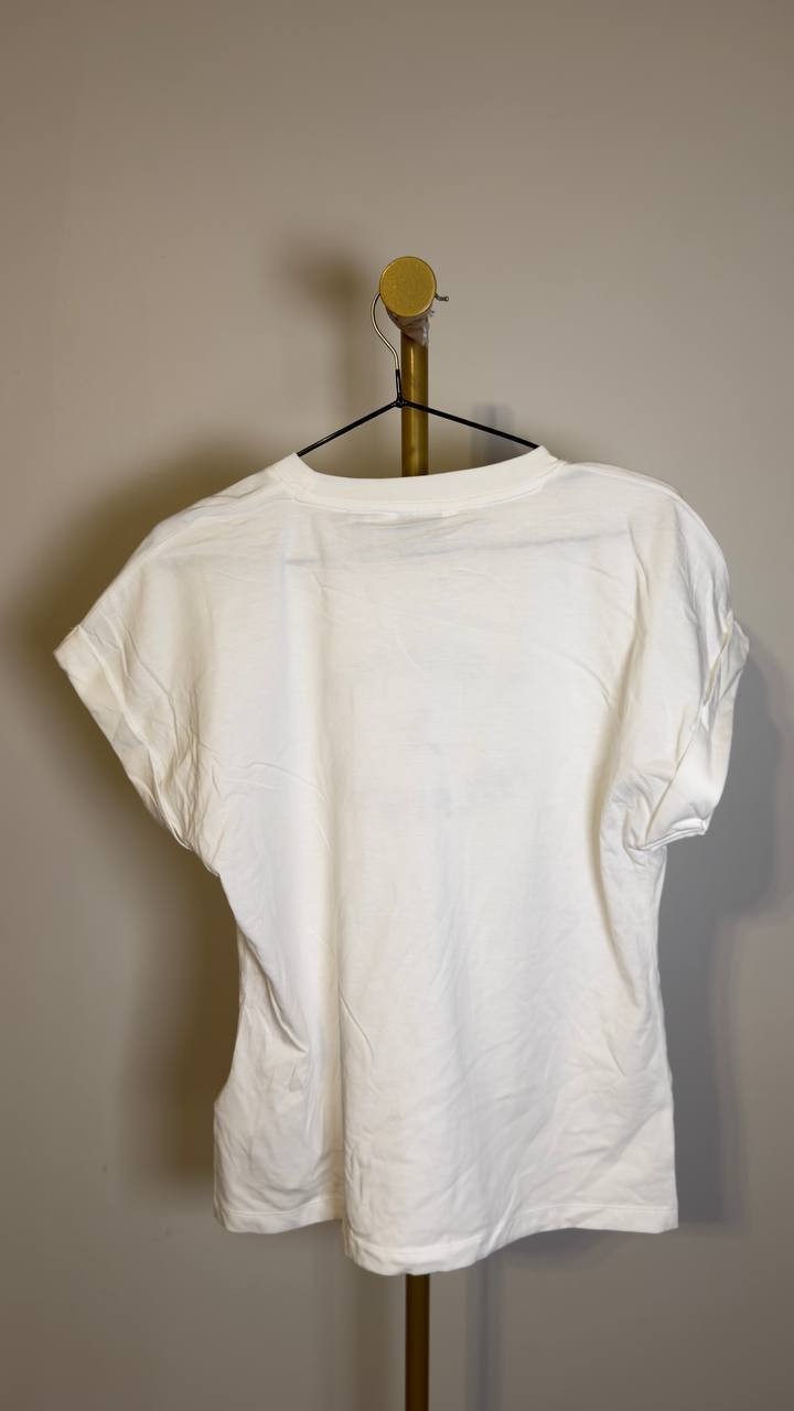 Tommy Hilfiger Women’s Short‑Sleeve T‑Shirt White SP NWT $84