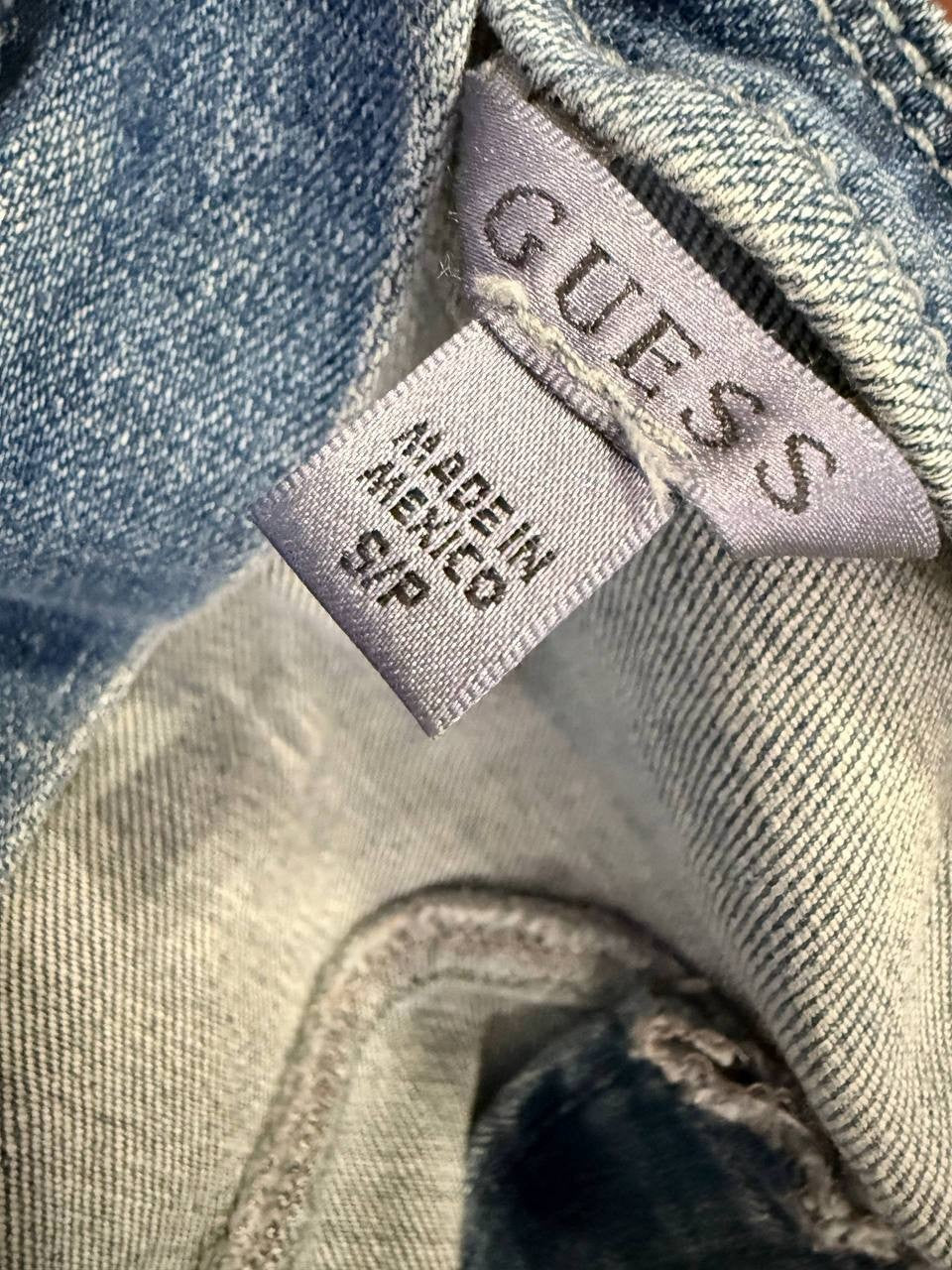 Guess Bella Denim Romper – Sleeveless– Size SP – NWT-$148