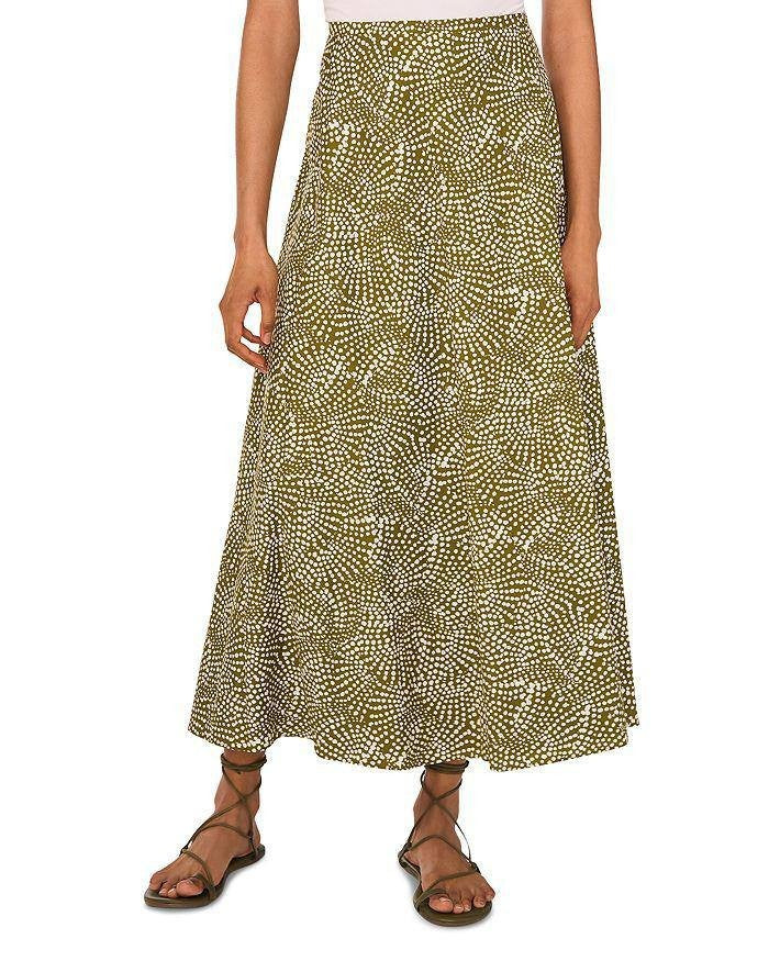 1.STATE Women’s Cotton Printed Maxi Skirt Multi 6 $99 NWT