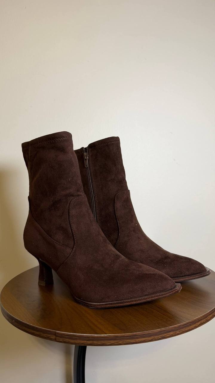 DV Dolce Vita Dark Brown Booties Size 7 NIB MSRP $79