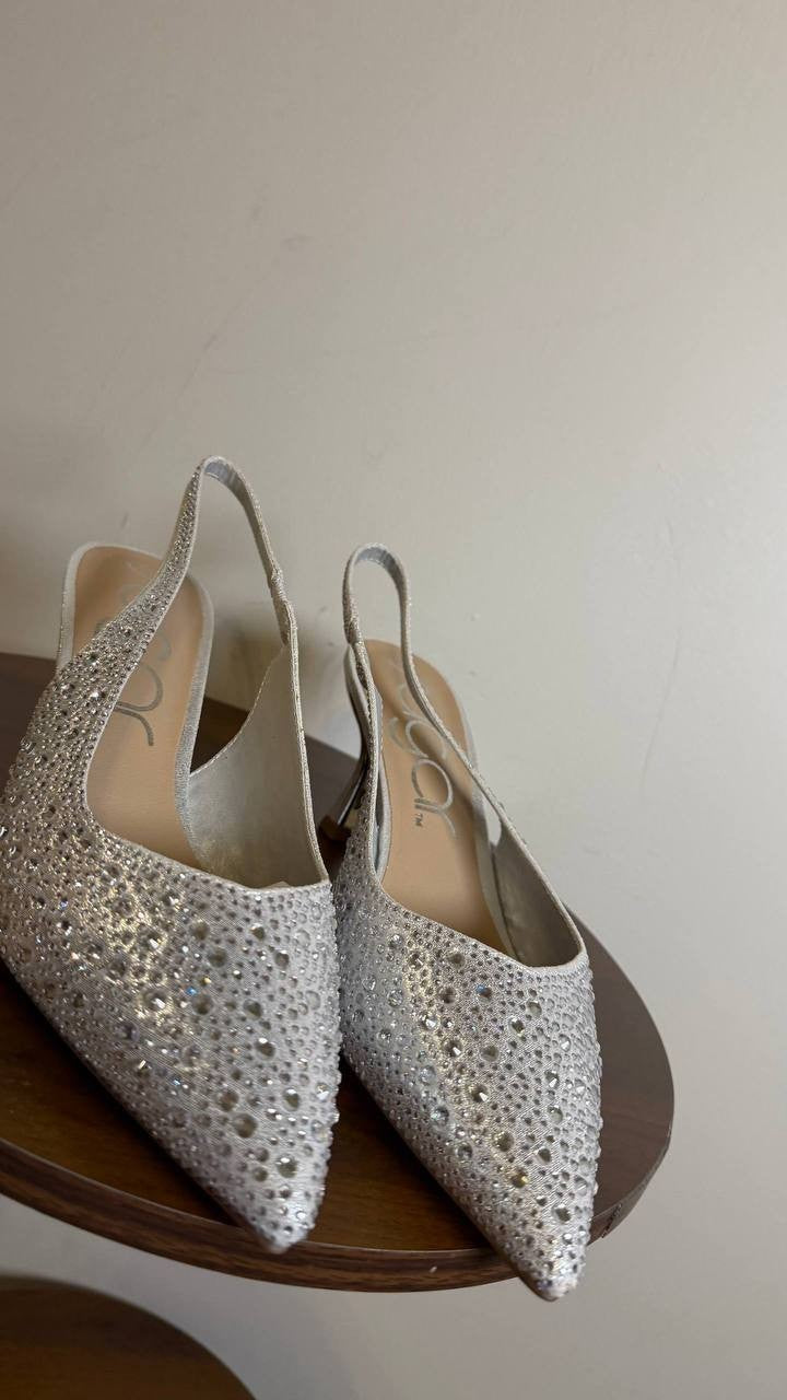 Sugar Dress Pumps 10M Silver Man-Made – New in Box MSRP $69