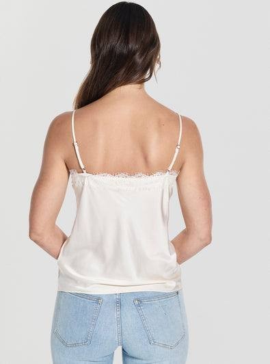 GUESS Eco Tullia Camisole Top – Vanilla Blush – Size XL – NWT – $89.95