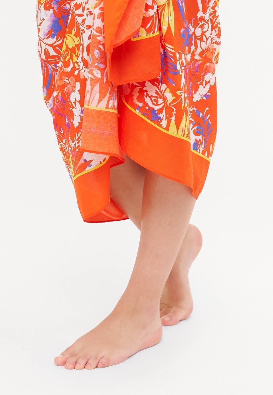 Lauren Ralph Lauren Border Pareo Island Breeze One Size NWT $120