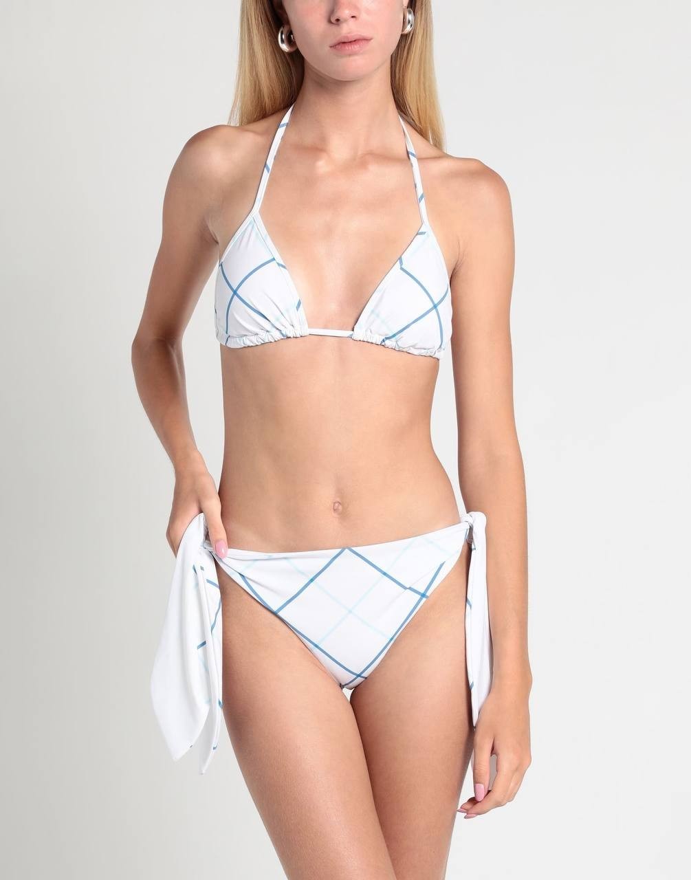 Burberry White Bikini Women’s Size M NWT $590 – Luxe Designer Swimwear