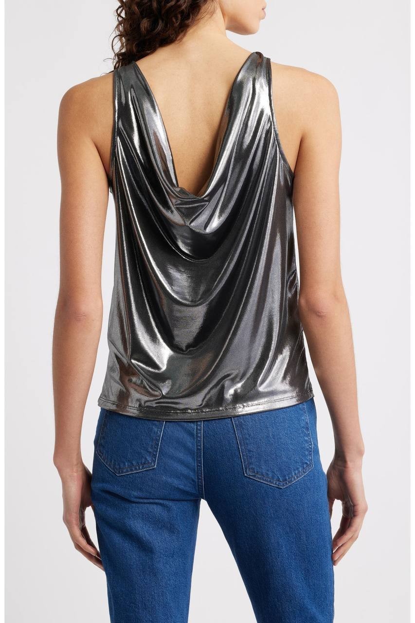BOSS Esarah Tank Top – Open Gy – NWT – Scoop Neck