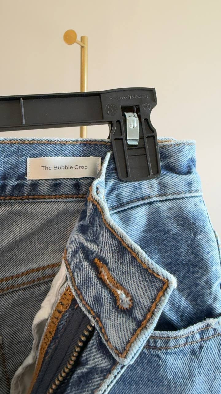 FRAME The Bubble Crop Jeans Rapture Ra 27 NWT $298