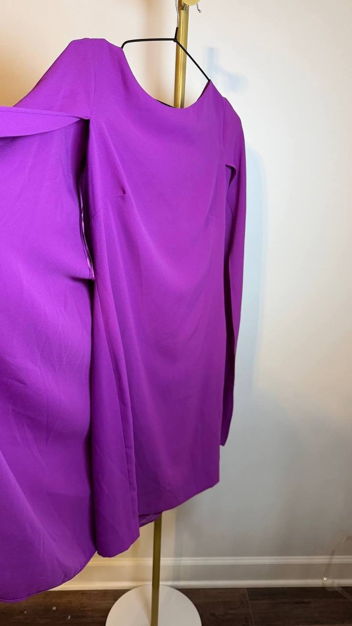 Lauren Ralph Lauren Women’s Purple Cocktail Party Dress Size 4 NWT $195