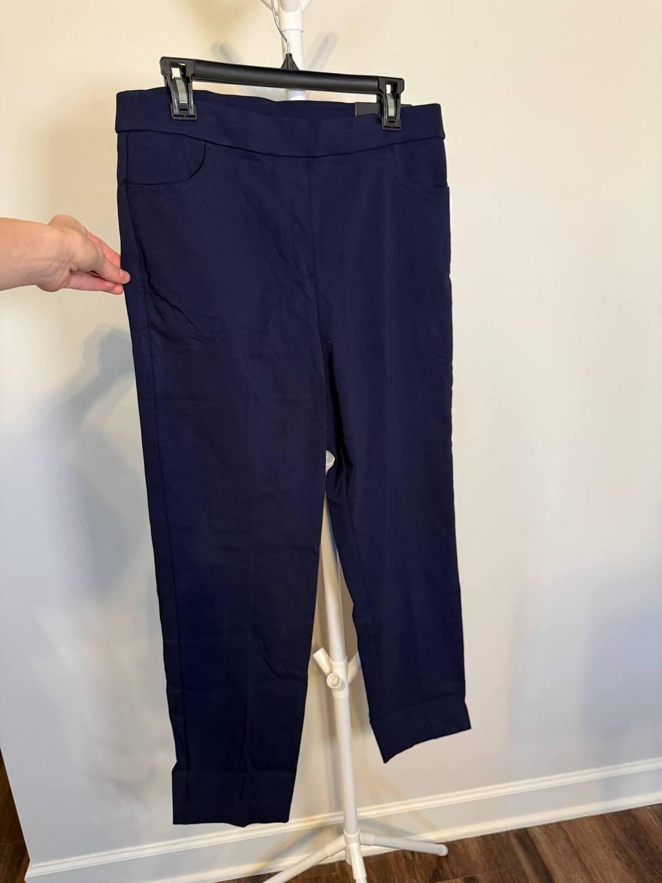 Alfred Dunner Allure Stretch Clamdigger Pants – Size 8P – NWT