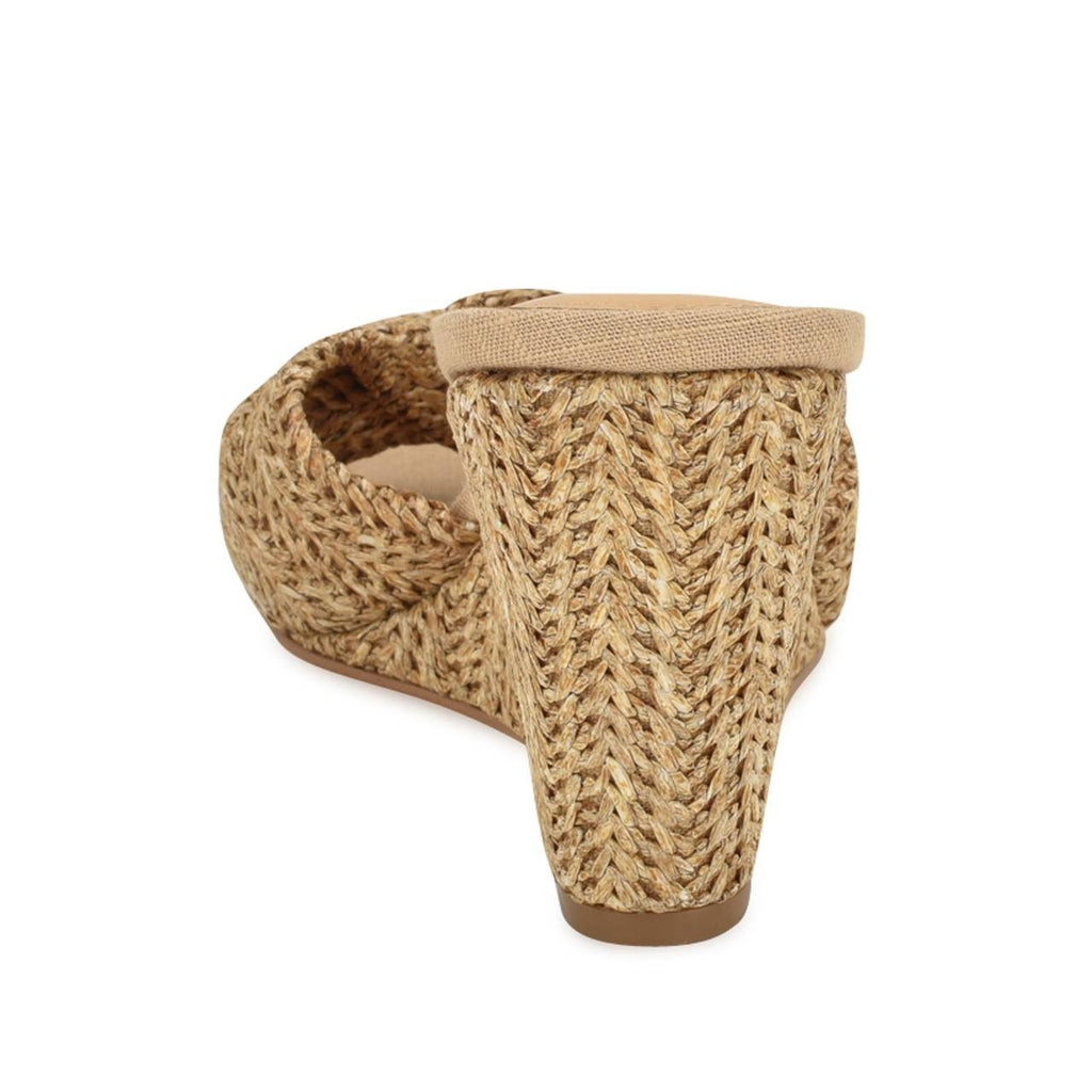 Nine West Raffia Wedge Sandals 10M – MSRP $95, New (No Box)