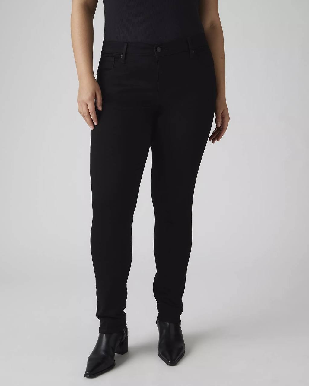 Levi’s Women’s Plus Shaping Jeans Black 22W M $69.50 NWT