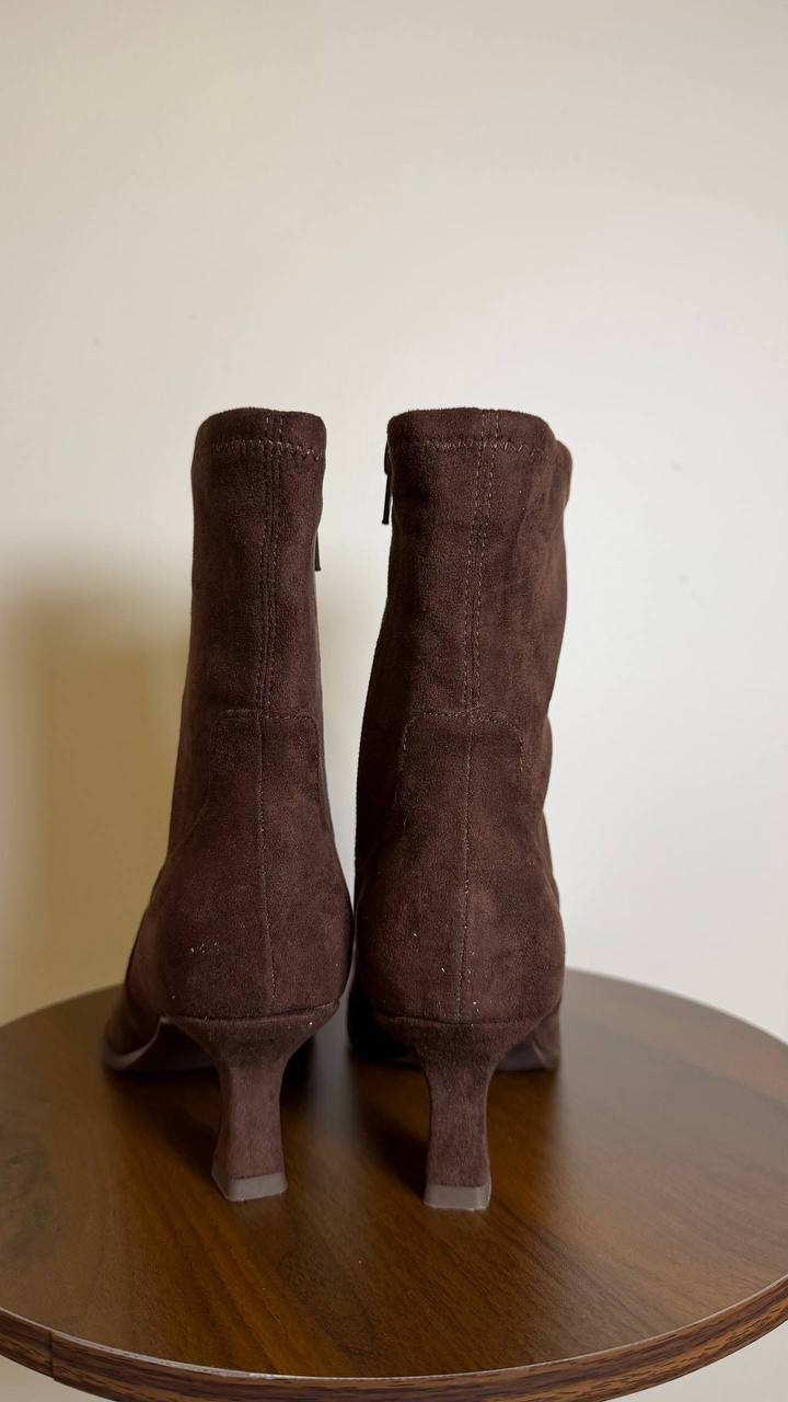 DV Dolce Vita Dark Brown Booties Size 7 NIB MSRP $79
