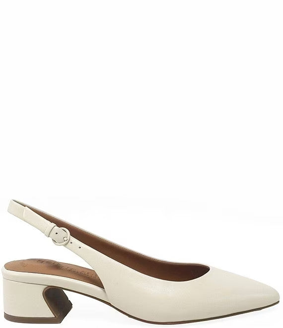 Gentle Souls Kenneth Cole Slingback Pumps Stone 8.5 M Pre-Owned $189.00