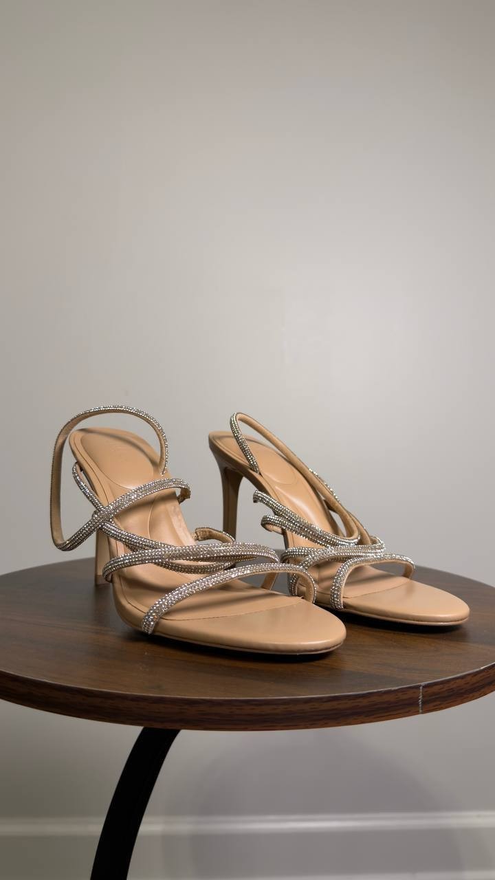 I.N.C. International  Concepts   Sandals  Nude  Bling  7.5 M  NWT  $99.90