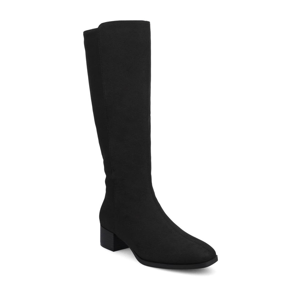 Journee Collection Women’s Devri Knee High Boots Black 8M, MSRP 122$ NWB