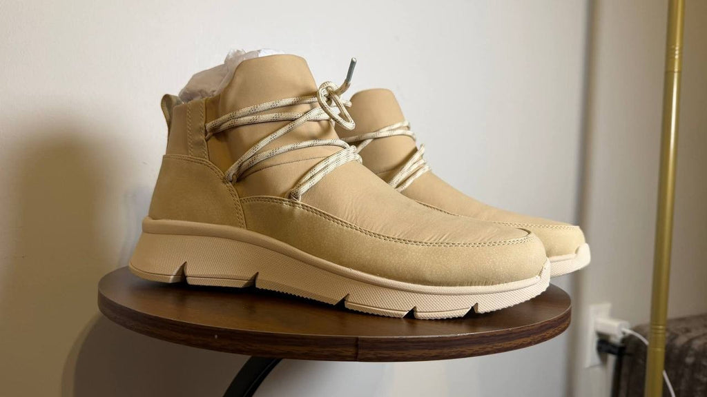 Ryka Latte Brown Man‑Made Booties 10W NIB MSRP $99.99