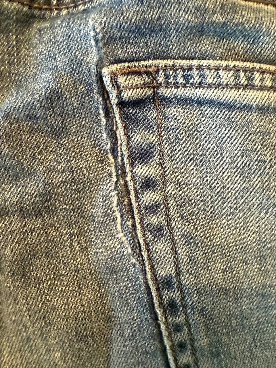 Rag &amp; Bone New York Slim Fit Jeans 33W x 32L Blue Denim Men Pre-owned Fair