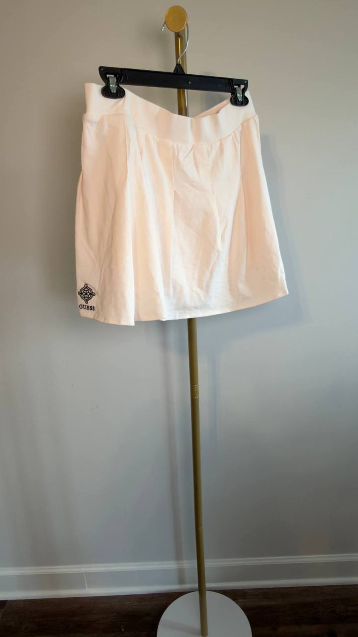 Guess Eco Suzanne Tennis Skirt Angel Wing XL NWT $59