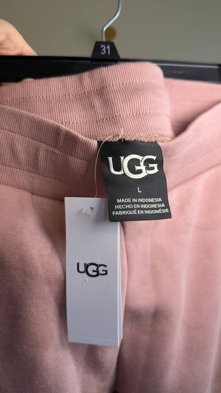 UGG Tasman Jogger Pants Dusty Rose L Unisex NWT $98