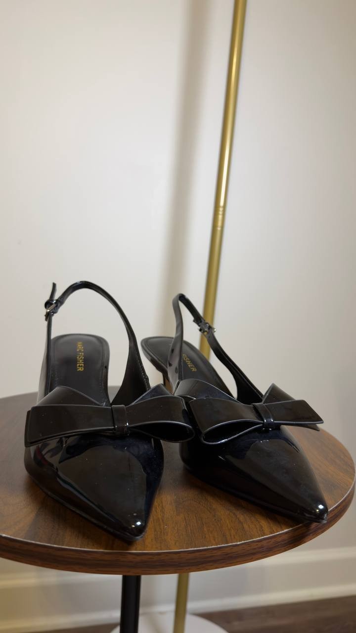 Marc  Fisher  Slingback  Pumps  Black  8.5  M  Pre‑Owned  $99