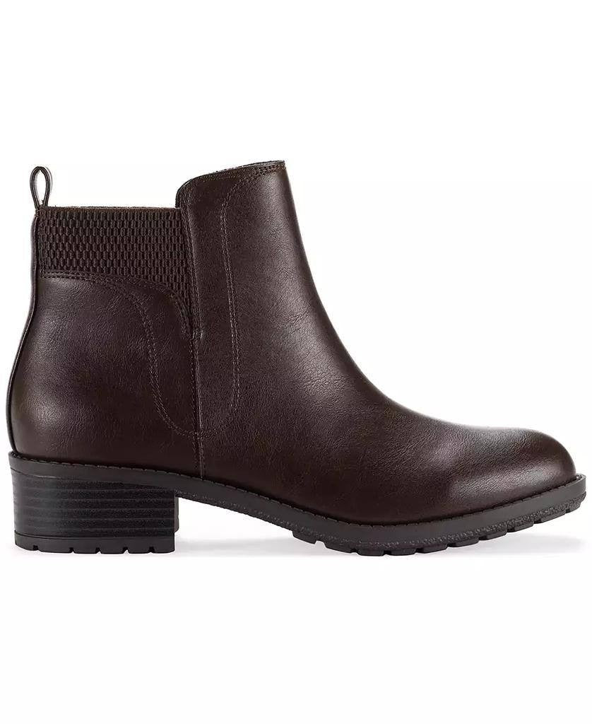 Style & Co Graciee Women’s Lug Booties Dark Roast 7W Man‑Made $69.90 NWB