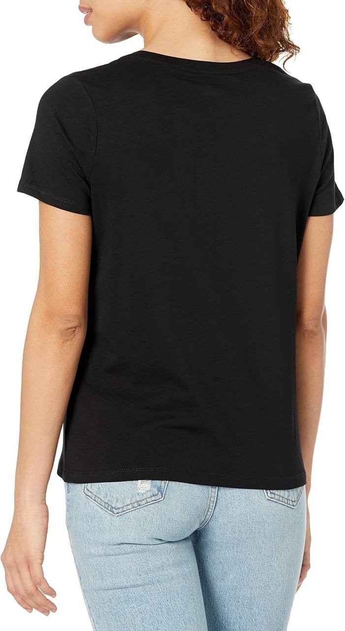 Tommy Hilfiger Embroidered Heart-Logo T-Shirt Black Size M NWT $44.50