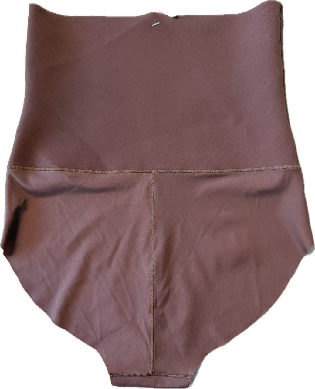 Curve Necessities High Waist Seamless Shapewear Brief Panty L Brown NWT