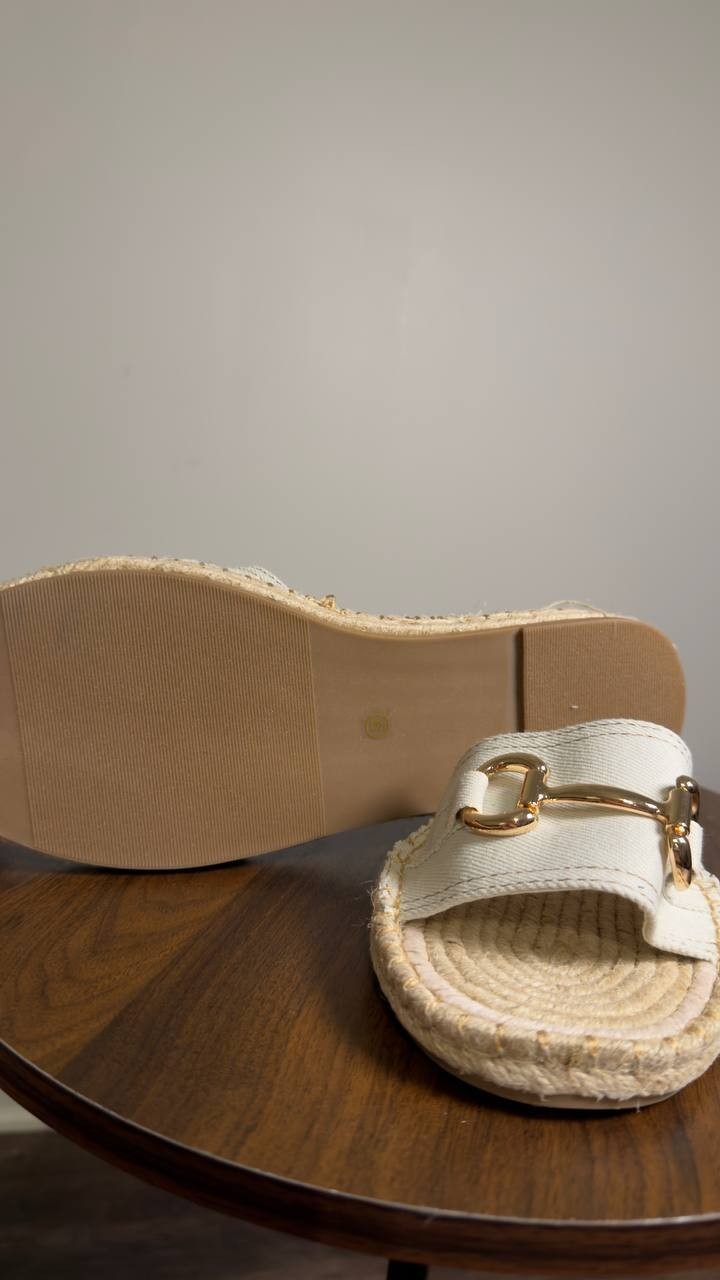 MIA  Espadrille Sandals  Bone  9M  New  $70