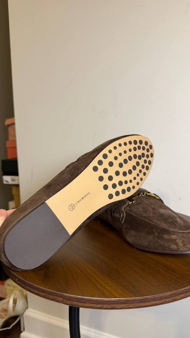 Giani Bernini Dark Roast Suede Loafers 11M NIB MSRP $89.90