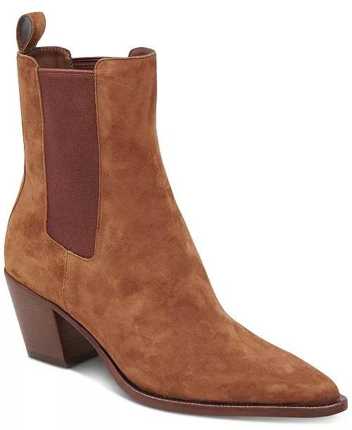 Dolce Vita Brown Suede Booties 9M New in Box MSRP $150