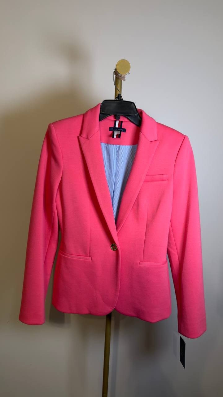 Tommy Hilfiger Blazer Petunia Pink 4 NWT