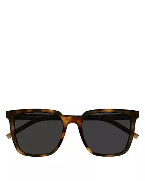 Saint  Laurent  SL  M146  003  Havana  Rectangular  Sunglasses  OS  NWT  $495  
