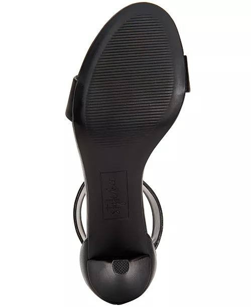 Style&Co Women’s Dress Sandals 7M Black Man-Made – New in Box MSRP $59.90