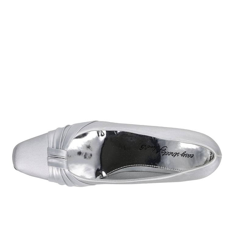 Easy  Street  Waive Pumps  Silver  7W  New  $70