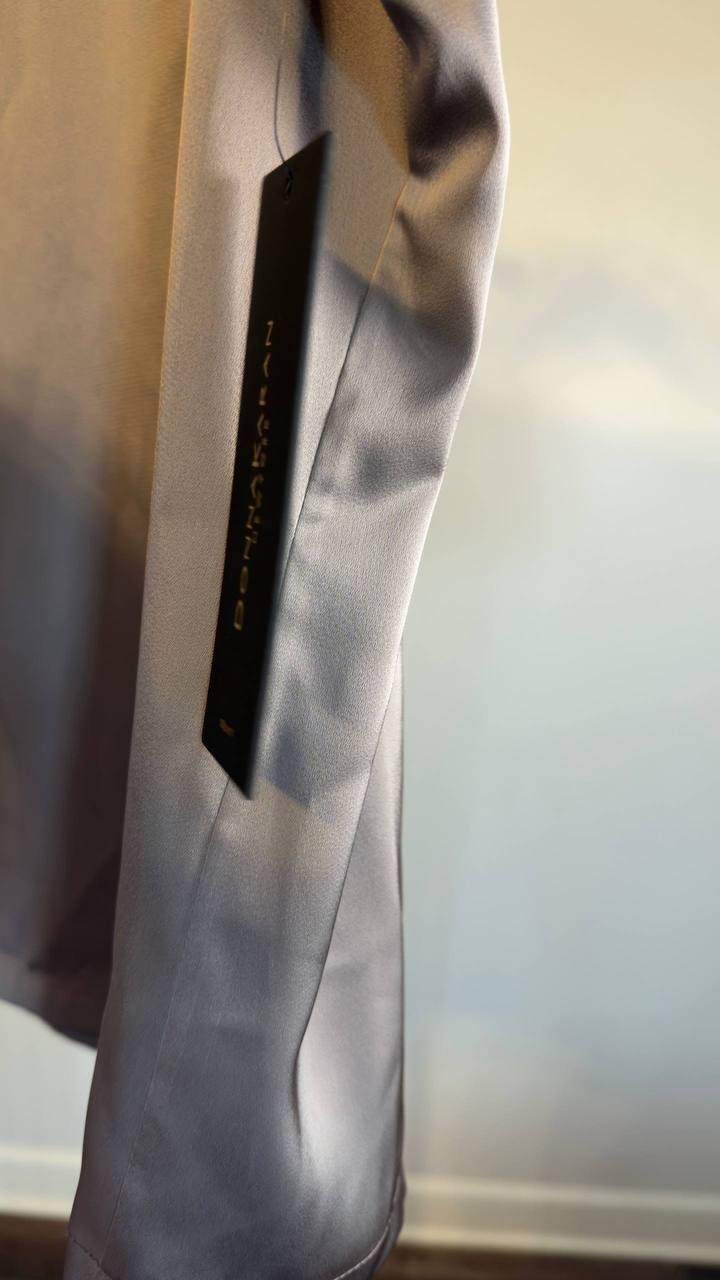 Donna Karan NY Scoop‑Neck Satin Camisole Grey XL NWT $59